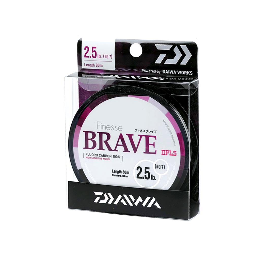 Filo Daiwa Fluorocarbon Brave Finesse 80MT
